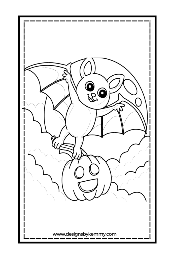 Free Printable Halloween Coloring Page