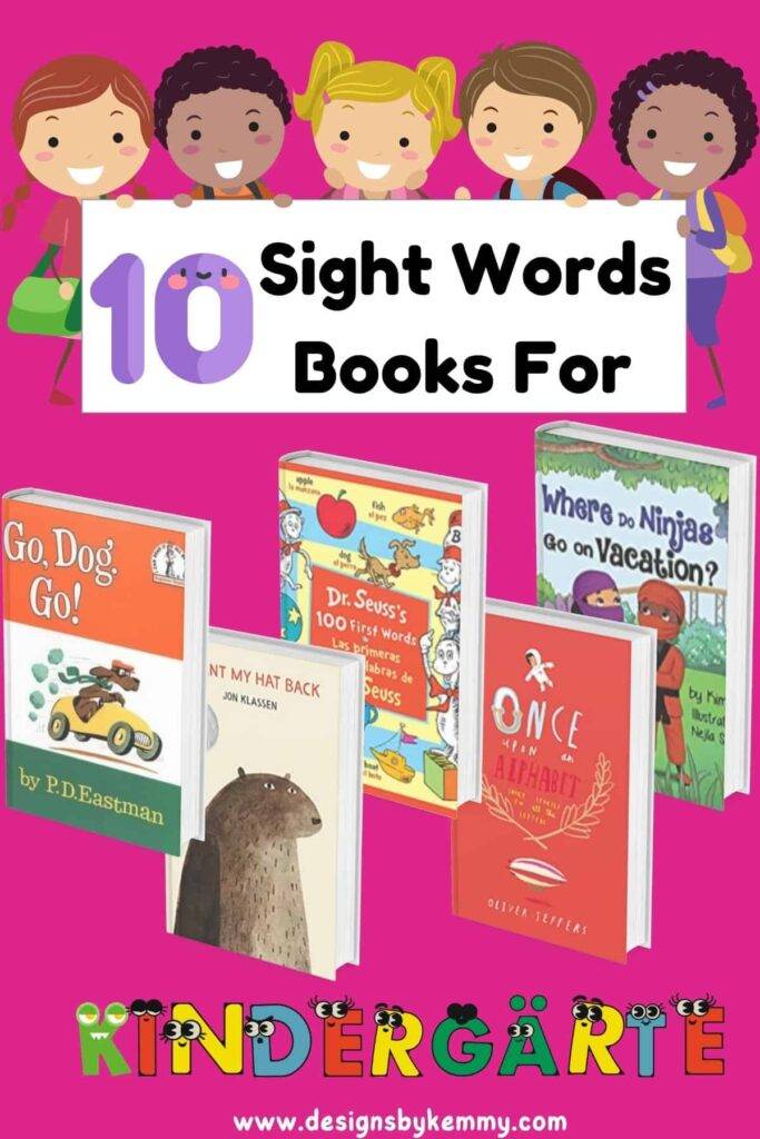 10 Sight Word Boks For Kindergarten Kids