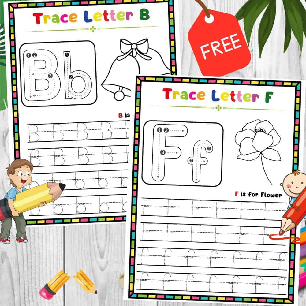 26 Letter Tracing Workbook For Kids