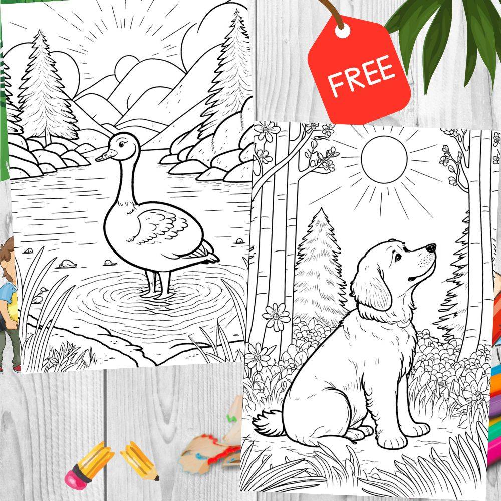 Summer Coloring Pages For Kids