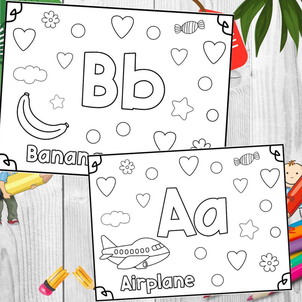 Alphabet Coloring Pages for Kids.pdf